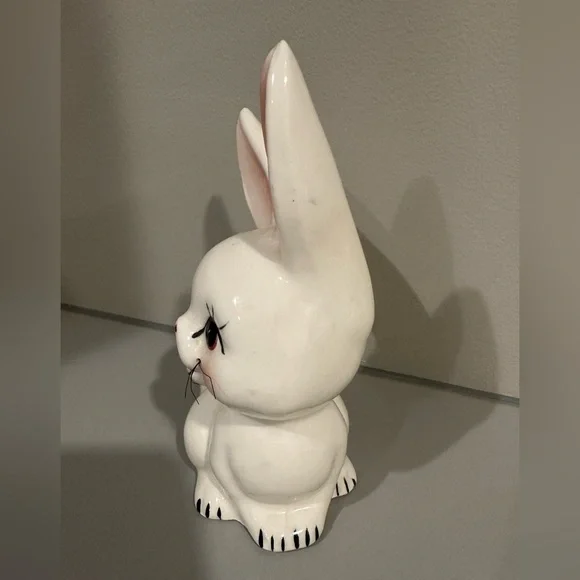 Vintage Rabbit Coin Bank Plus Two Rabbit Figurines CLOSET CLEAR OUT TODAY - Picture 4 of 12